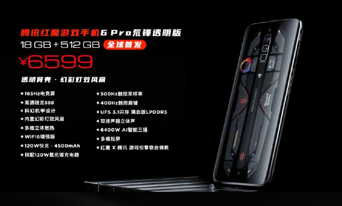 red magic 6 price in pakistan