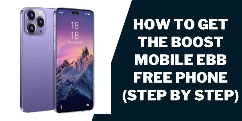 Boost Mobile EBB Free Phone